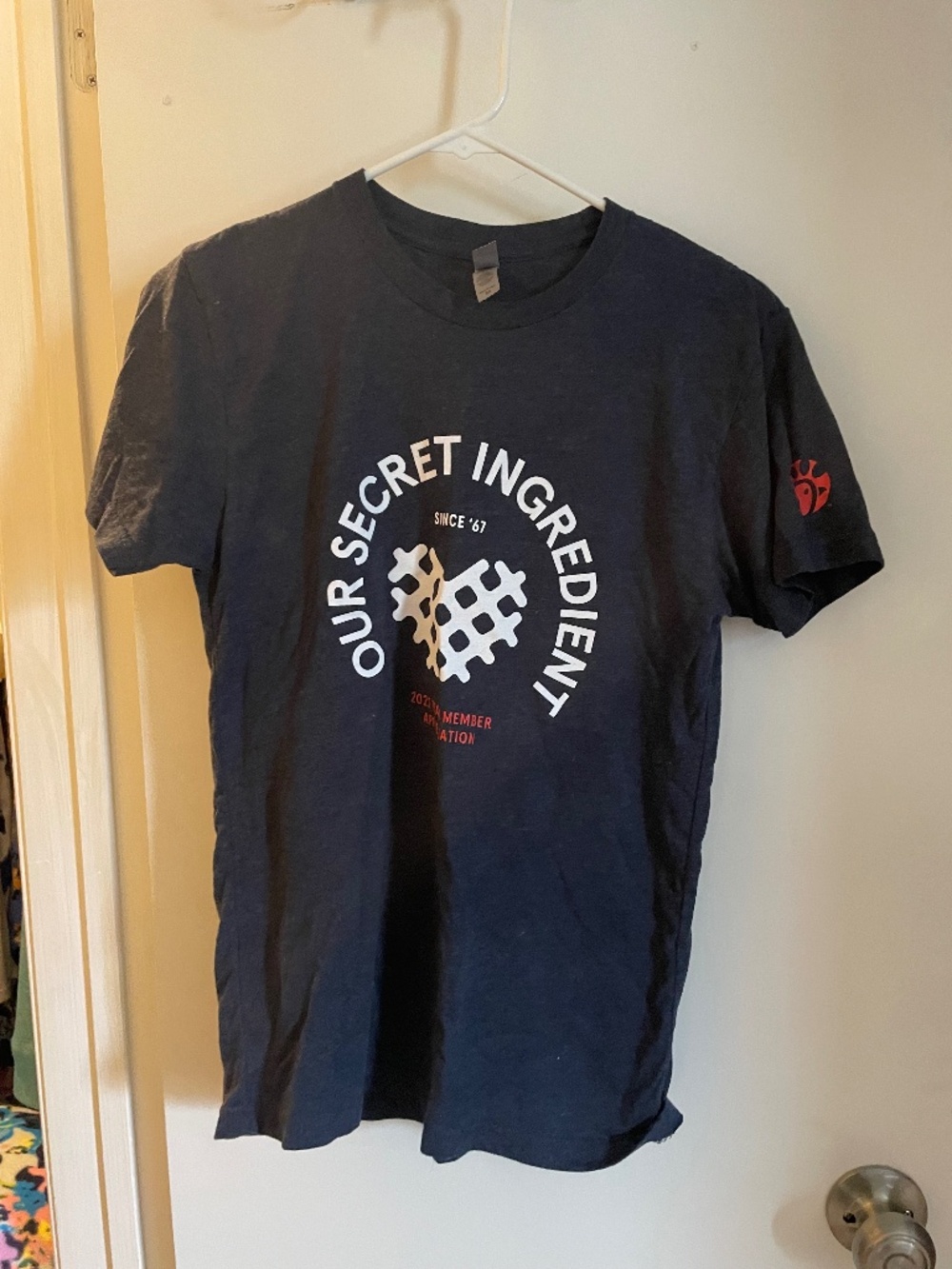 Chick-fil-a team member appreciation shirt 2022 female small gray
